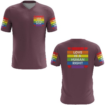 Discover LBGT Flag Gay Pride Human Love Human Right 3D T Shirts