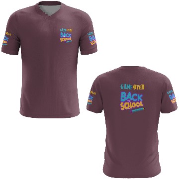 Discover Game Over Back To School 3D T Shirts