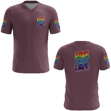Discover Gay Pride Lesbian LGBT Rainbow Love is Love 3D T Shirts