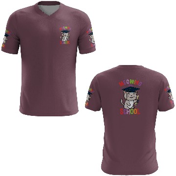 Discover Moewing Into School Cat Back To School 3D T Shirts