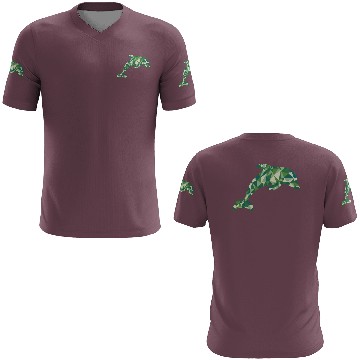 Discover the dolphin green 3D T Shirts
