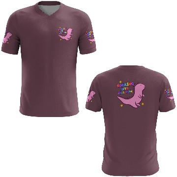 Discover Roaring Into Reception Cute Dinosaur Back To 3D T Shirts