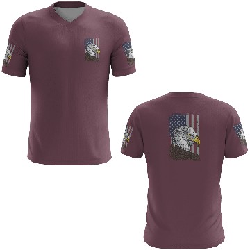 Discover Bald Eagle - American Flag - Patriotic 3D T Shirts