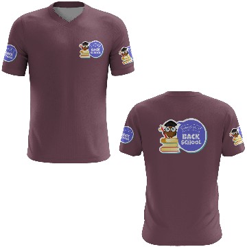 Discover Back to School Sticker 3D T Shirts