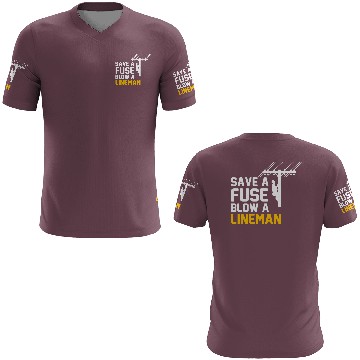 Discover save a fuse blow a lineman 3D T Shirts