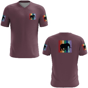 Discover Elephant Silhouette 3D T Shirts
