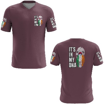 Discover South Korean And Irish Mix Heritage DNA Flag 3D T Shirts