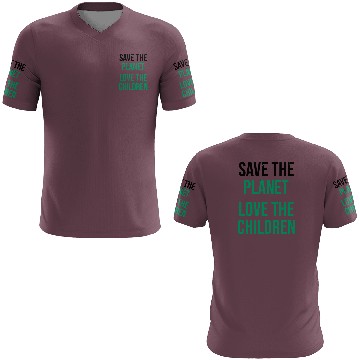 Discover Save The Planet Love The Children 3D T Shirts