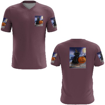 Discover Halloween Cat 3D T Shirts