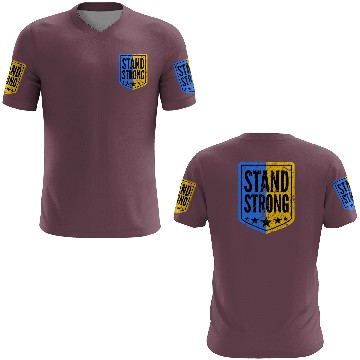 Discover Ukraine ukrainian stand strong batch 3D T Shirts