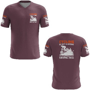 Discover Cycling A Survival Skill 3D T Shirts