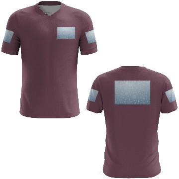 Discover Abstract Blue Snowflakes Pattern 3D T Shirts