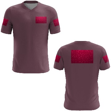 Discover Red Snowflakes Aesthetic Pattern 3D T Shirts