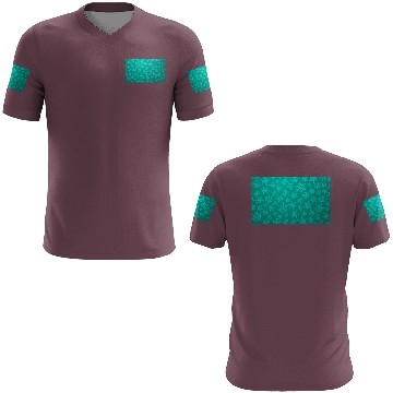 Discover Teal Snowflakes Christmas Pattern 3D T Shirts