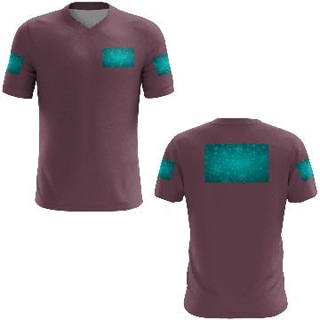 Discover Beautiful Teal Snowflakes Pattern 3D T Shirts