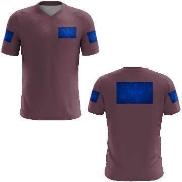 Discover Beautiful Blue Snowflakes Pattern 3D T Shirts