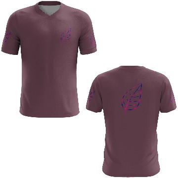 Discover Leaf icon nature pink 3D T Shirts