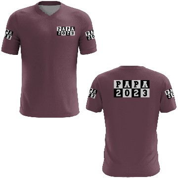 Discover Papa 2023 Vintage Checkerboard for New Dad 3D T Shirts