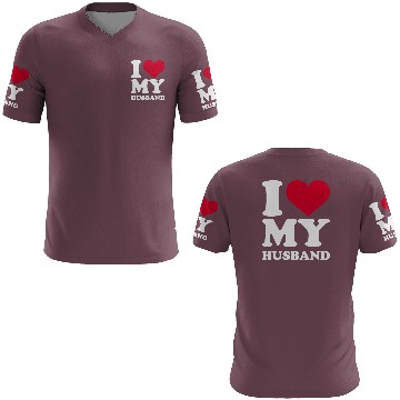 Discover I love my husband 3D T Shirts