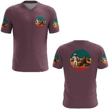 Discover Astronaut on Mars 3D T Shirts