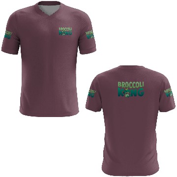 Discover Broccoli King Vegetarian Vegetable Veggies Vegan 3D T Shirts