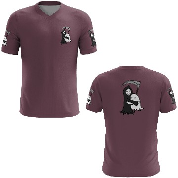 Discover Grim Reaper & Ghost Hug | Friendship | Azrael 3D T Shirts