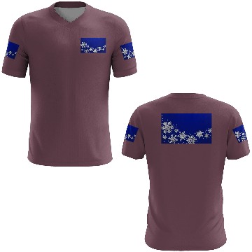 Discover Christmas Snowflakes Blue Winter 3D T Shirts
