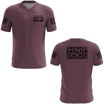 Discover Retired English Teacher, Fix The Grammar Yourself3 3D T Shirts