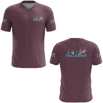 Discover Colorado Ski Mountain Gondola Telluride 3D T Shirts