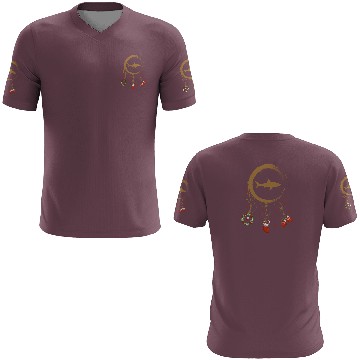 Discover Winter dreamcatcher Christmas Great white shark 3D T Shirts