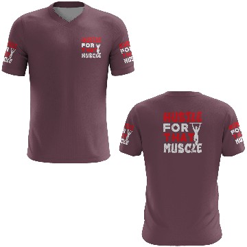 Discover Hustle For That Muscle Workout Calisthenics 3D T Shirts