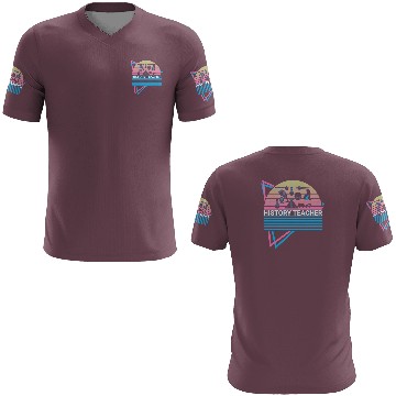 Discover History Teacher Retro 3D T Shirts