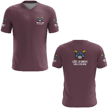 Discover Drummer Drums Music Drum Set Drumming 3D T Shirts