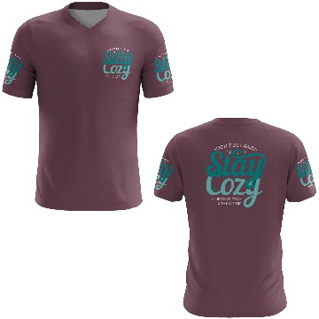 Discover Stay Cozy message from the winter cool snow quote 3D T Shirts