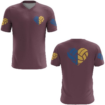 Discover Volleyball Heart Volleyball Lover Gift for Player 3D T Shirts