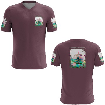 Discover Japan Tea Pot Floral Pattern Chrysanthemum Cherry 3D T Shirts