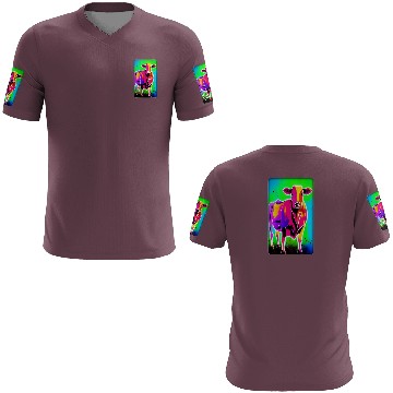 Discover Abstract Cattle, digital painting 3D T Shirts