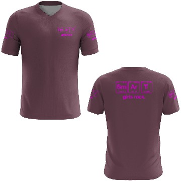 Discover SMART GIRLS ROCK - Elements Periodic Table 3D T Shirts