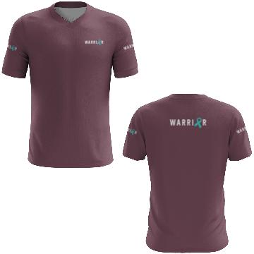 Discover Warrior Motivational Teal Awareness Ribbon 3D T Shirts