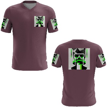 Discover Cyberpunk Inspired Green Theme KeyLead 3D T Shirts
