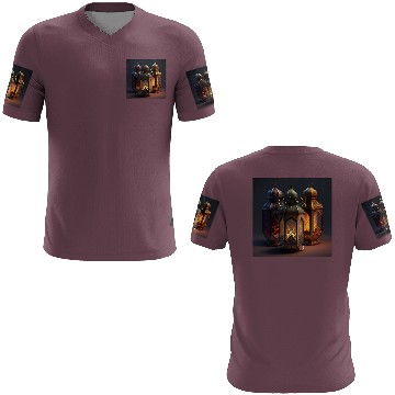 Discover Ramadan lanterns hyper realistic hyper details 3D T Shirts