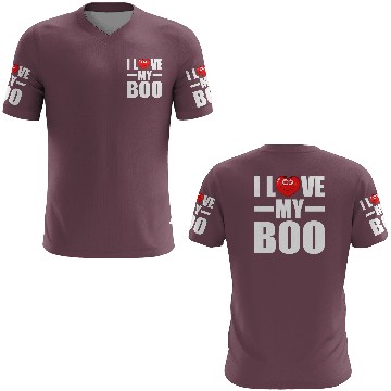 Discover I Love My Boo Cute Valentines Day Gift 3D T Shirts