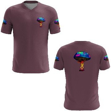 Discover Trippy Psychedelic Rave Trip Mushrooms Goa 3D T Shirts