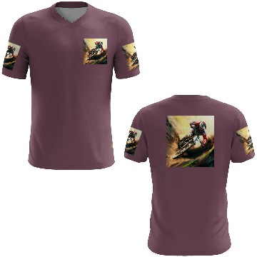 Discover Racing A Downhill Bike 3D T Shirts