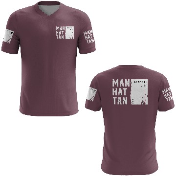 Discover MANHATTAN NYC USA Urban Street 3D T Shirts Design 2023