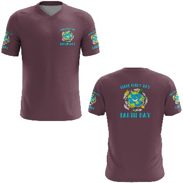 Discover Make Every Day Earth Day Cute Planet Save Environm 3D T Shirts