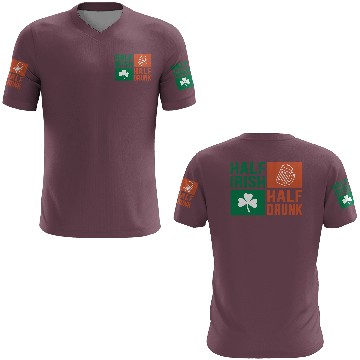 Discover Half Irish Half Drunk 3D T Shirts