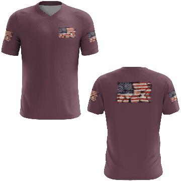 Discover The Usa Flag Tree Trunks America Patriotism 3D T Shirts