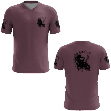 Discover Motorcycle Racing Splash Jump Style 3D T Shirts