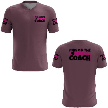 Discover Dibs On The Volleyball Coach 4 3D T Shirts